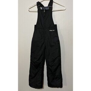 Arctix Boys Snow Bib Overalls Pants Kids Youth Insulated 3K Black Size XXS